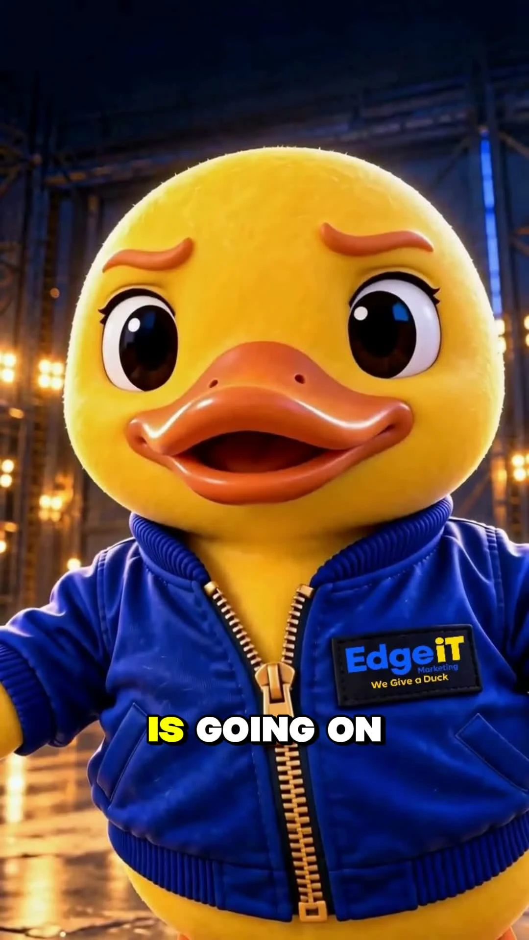 Quacker in EdgeiT’s own brand reveal creative